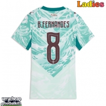 Portugal Bruno Fernandes #8 Replica Away Shirt Ladies World Cup 2026 Short Sleeve
